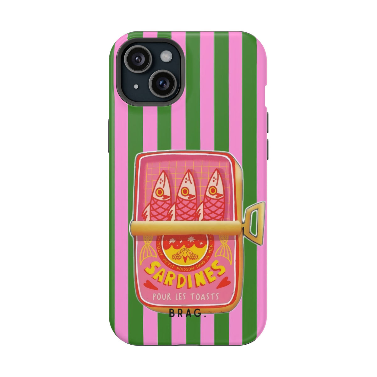 Tinned Pink Magnetic Impact-Resistant Phone Case