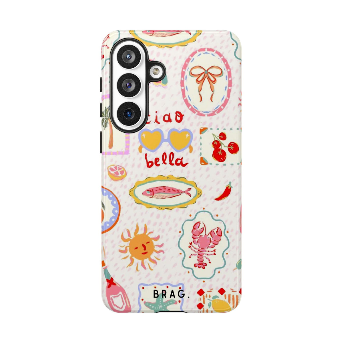 Ciao Bella Tough Phone Case – Shockproof Protective iPhone Cover