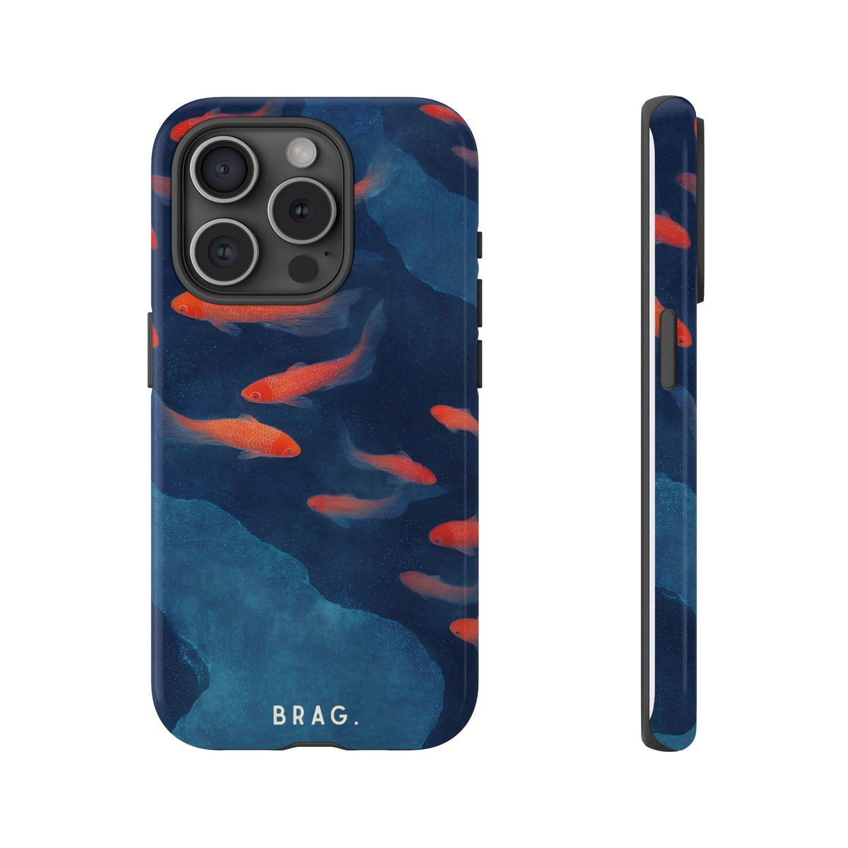 Midnight Swim Tough Phone Case – Shockproof Protective iPhone Cover