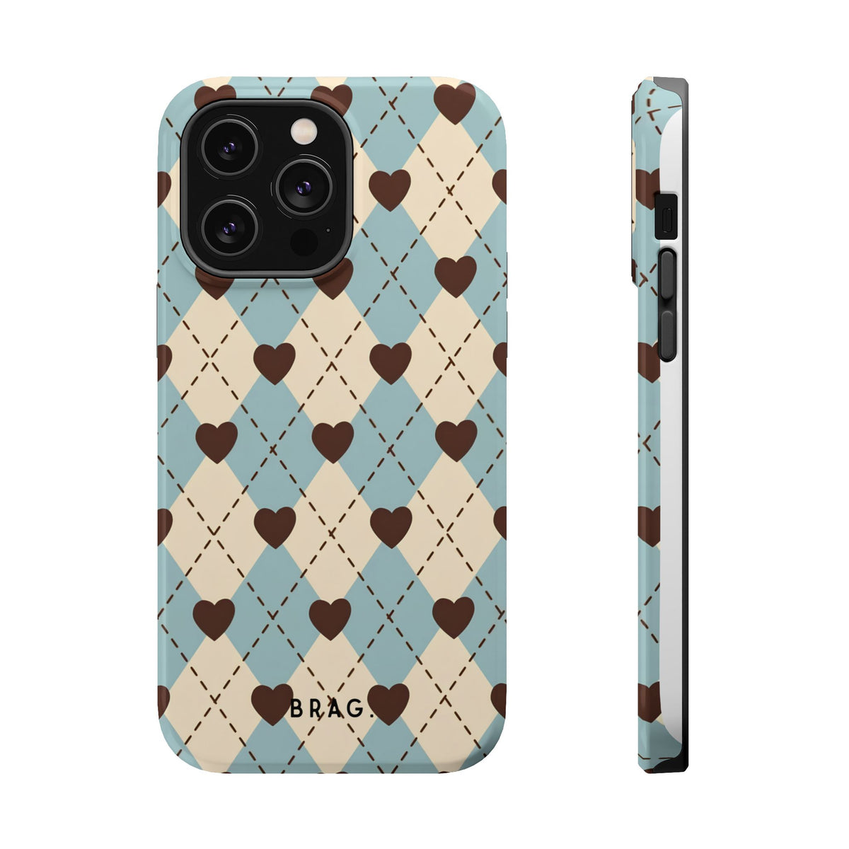 Sweetheart Plaid Magnetic Impact-Resistant Phone Case