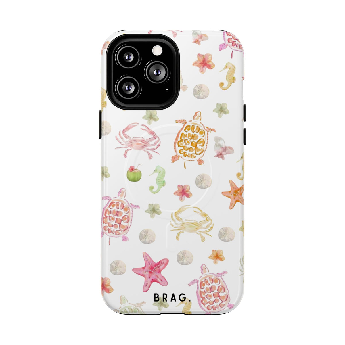 At The Beach MagSafe Tough Phone Case — Magnetic Protective Cover