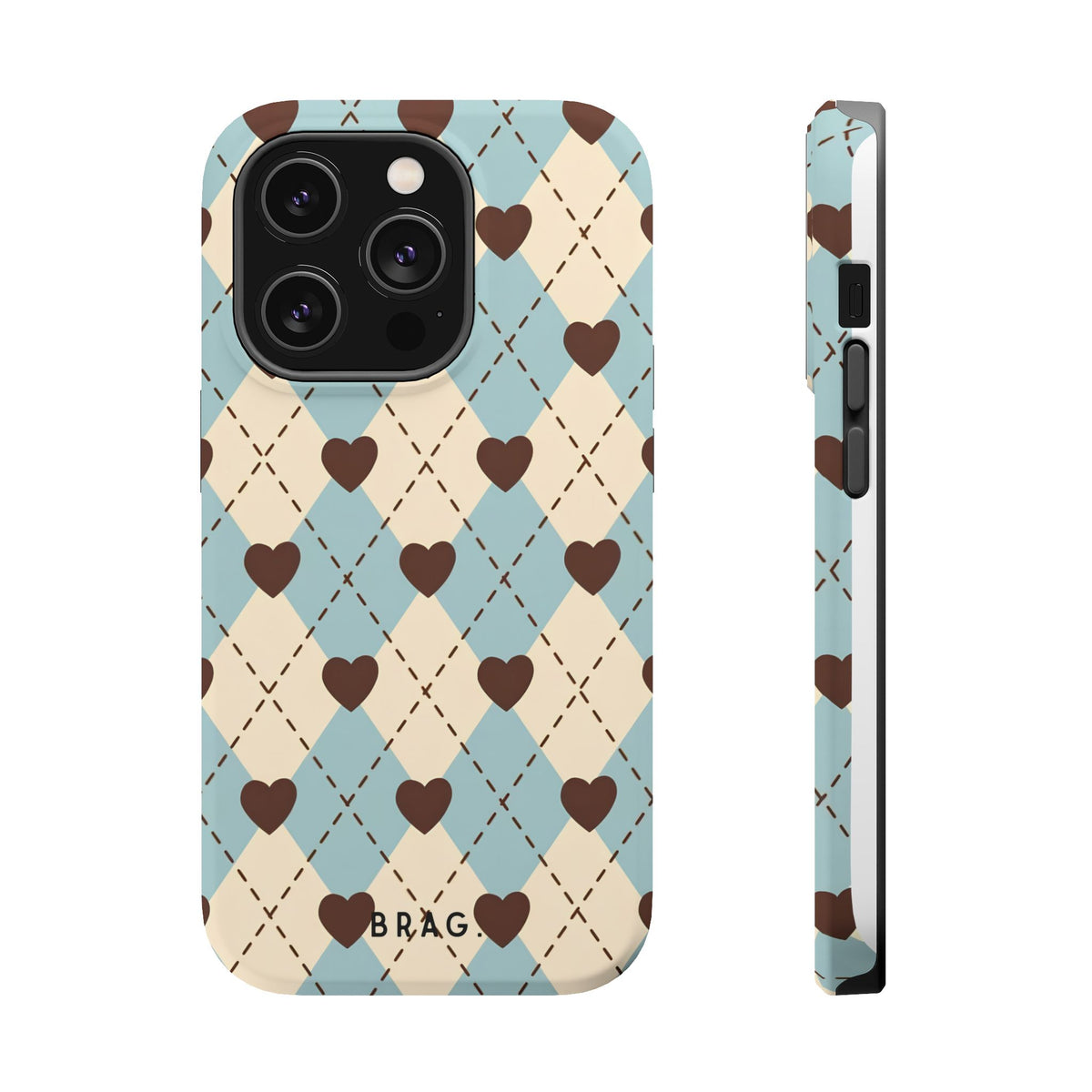 Sweetheart Plaid Magnetic Impact-Resistant Phone Case