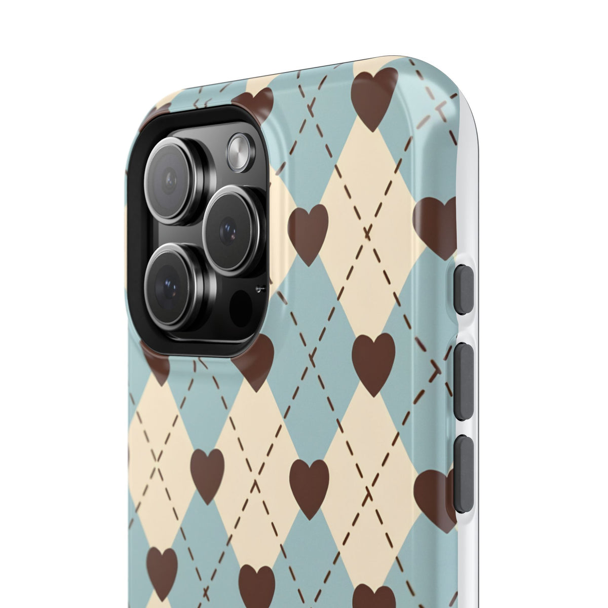 Sweetheart Plaid Magnetic Impact-Resistant Phone Case