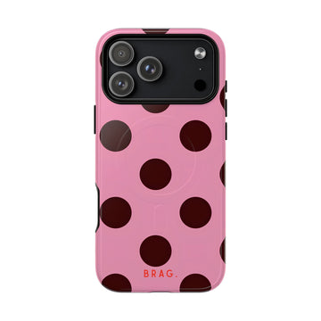 Candy Dot MagSafe Tough Phone Case — Magnetic Protective Cover