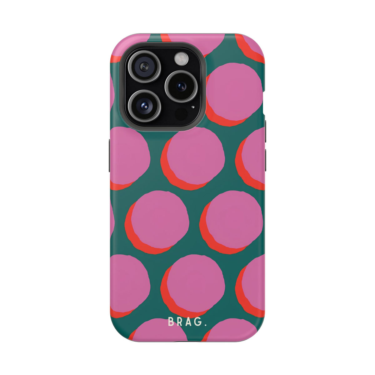 Pink Moon Magnetic Impact-Resistant Phone Case