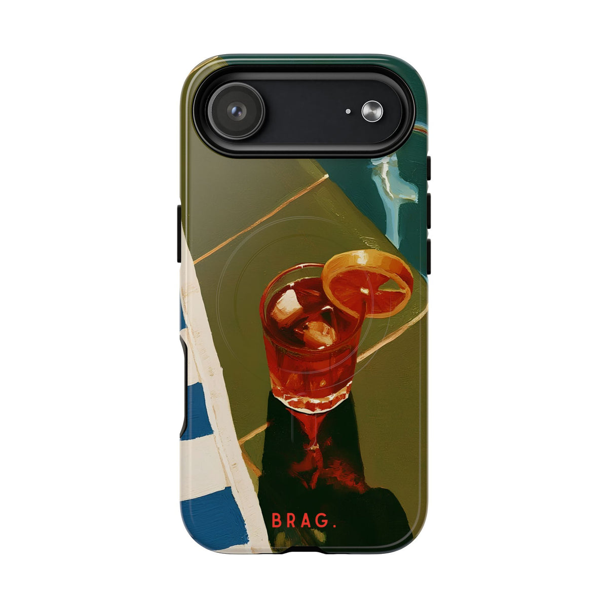 Aperol Hour MagSafe Tough Phone Case — Magnetic Protective Cover