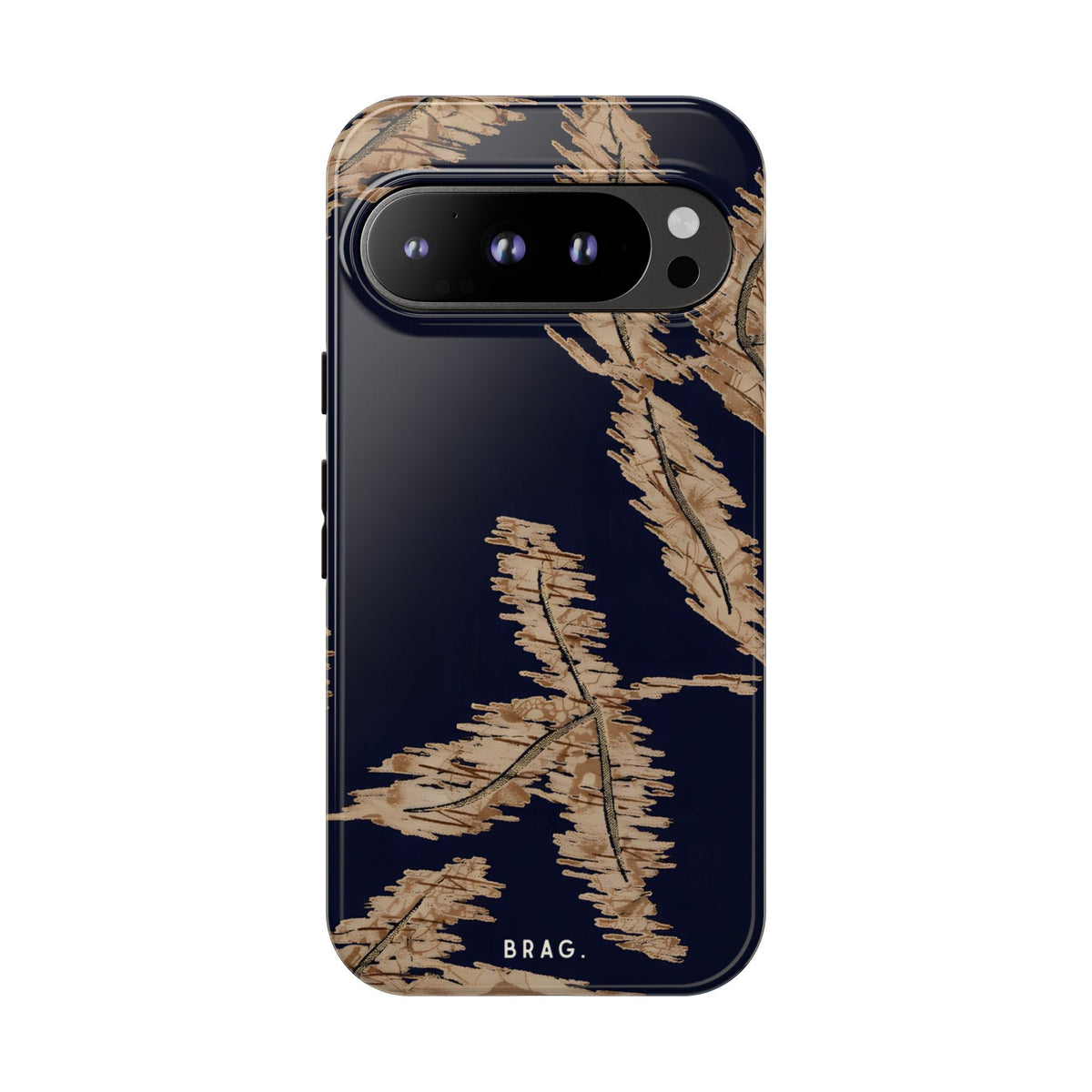 Golden Fern Tough Phone Case – Shockproof Protective iPhone Cover