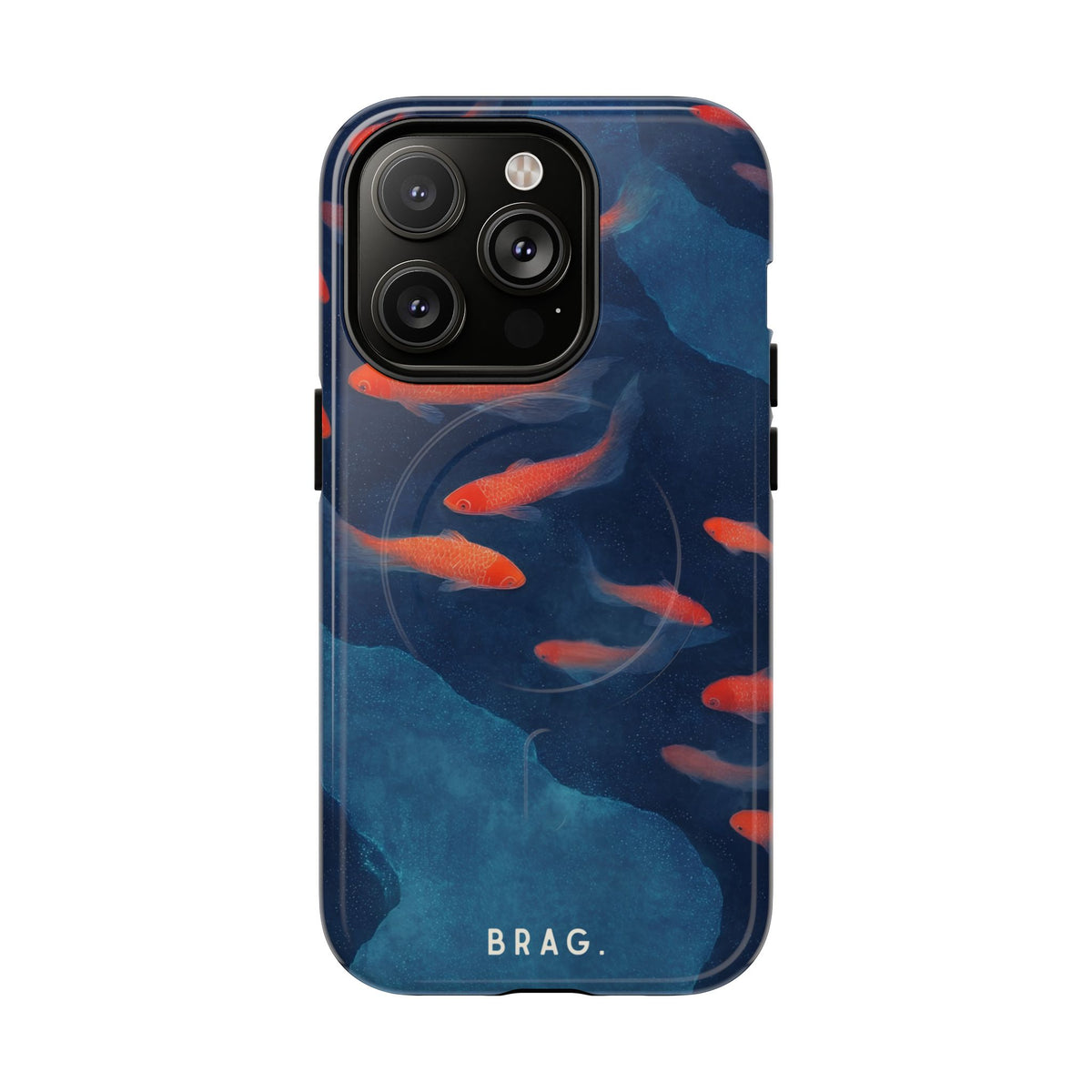 Midnight Swim MagSafe Tough Phone Case — Magnetic Protective Cover