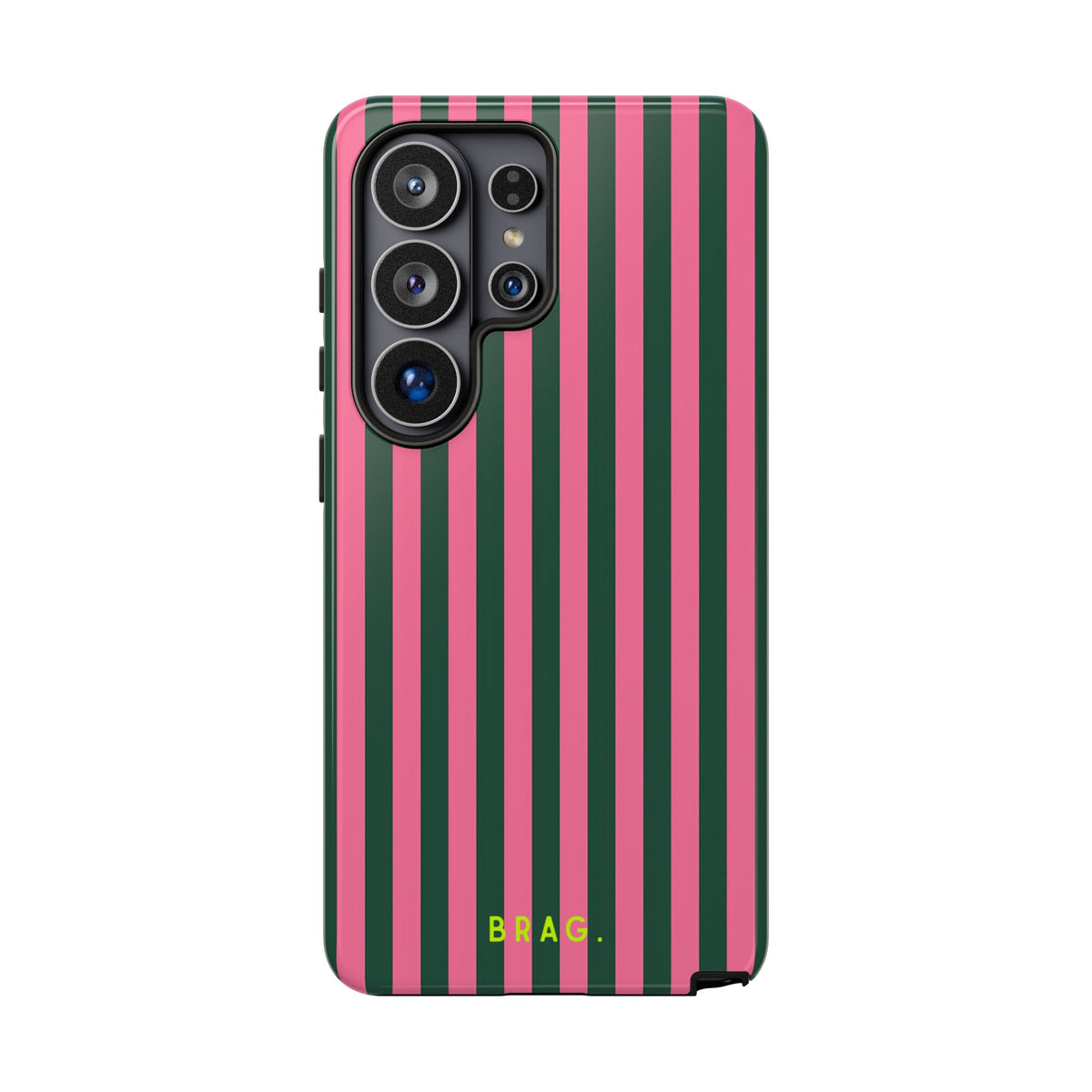 Flamingo Stripe Tough Phone Case – Shockproof Protective iPhone Cover