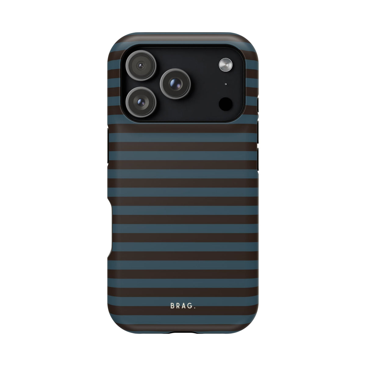 Seaside Stripe Magnetic Impact-Resistant Phone Case