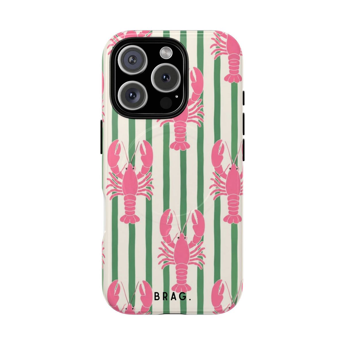 Pink Catch MagSafe Tough Phone Case — Magnetic Protective Cover