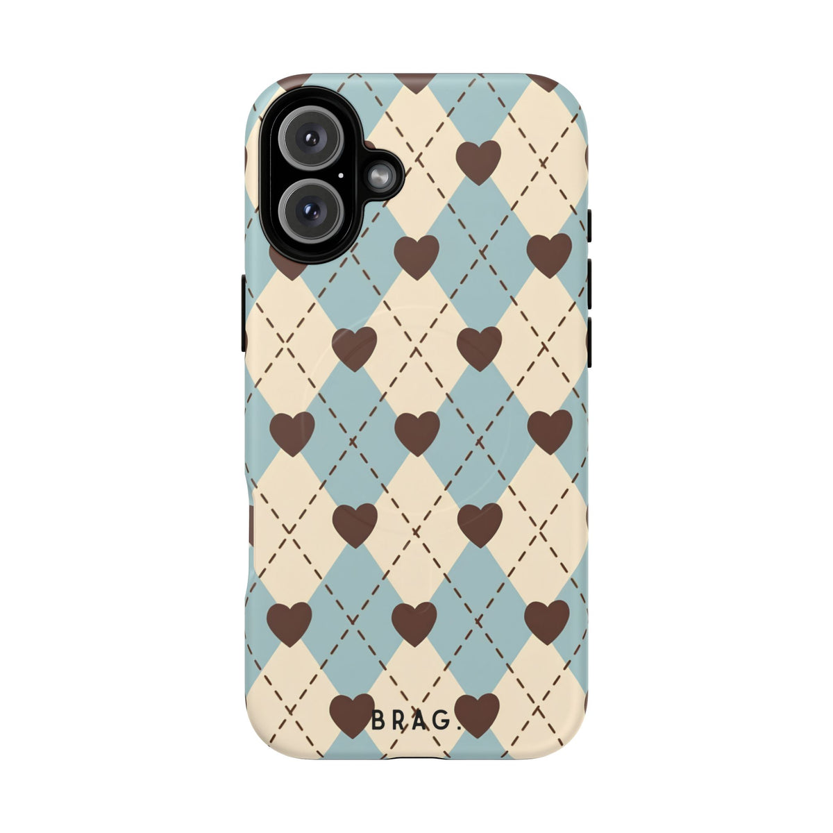 Sweetheart Plaid MagSafe Tough Phone Case — Magnetic Protective Cover