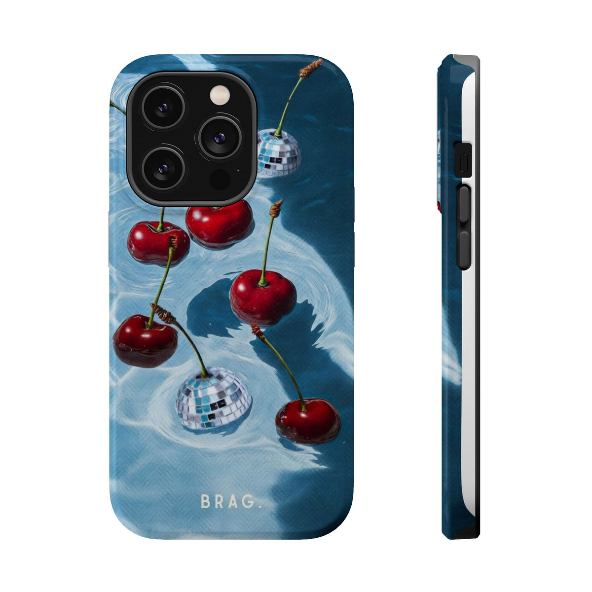 Cherry Ice Magnetic Impact-Resistant Phone Case