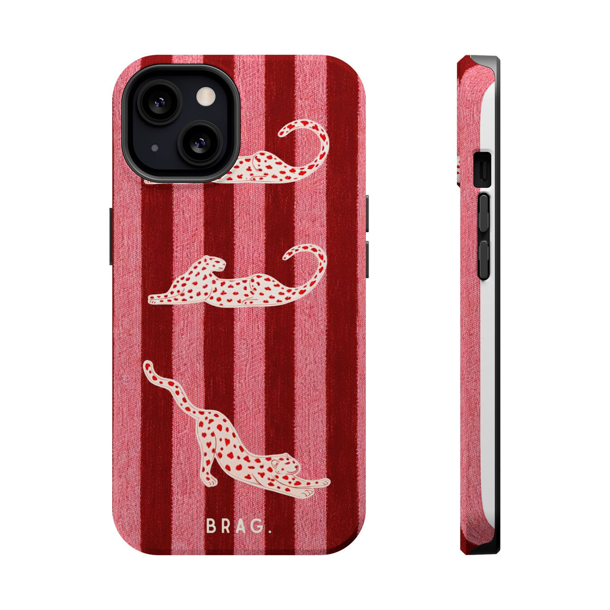 Pink Safari Magnetic Impact-Resistant Phone Case
