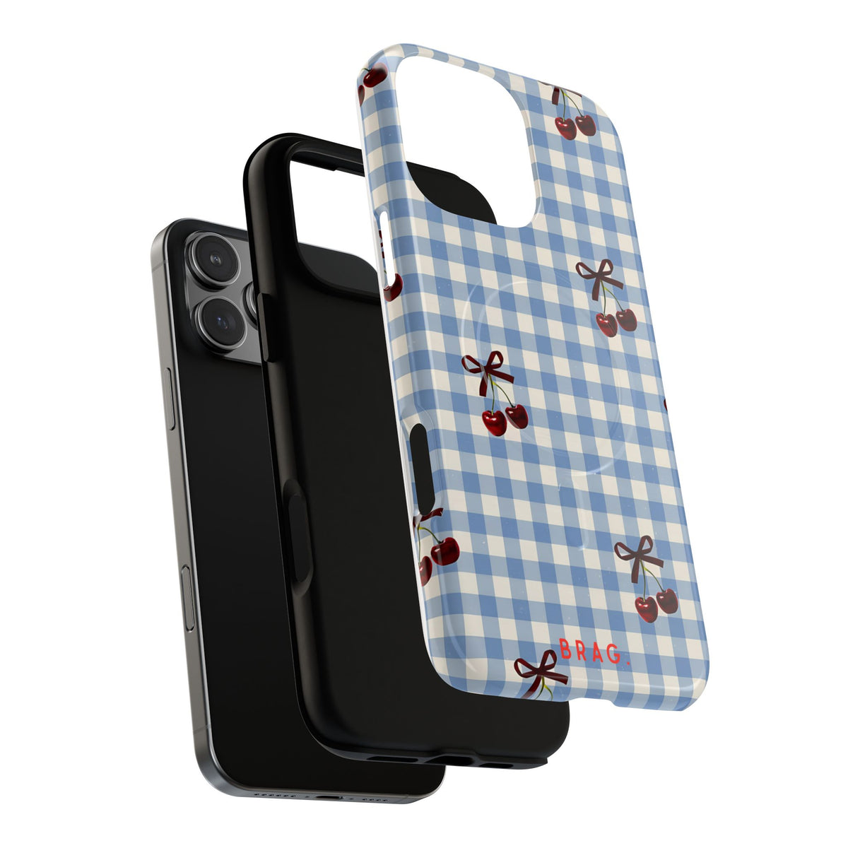 Cherry Picnic MagSafe Tough Phone Case — Magnetic Protective Cover