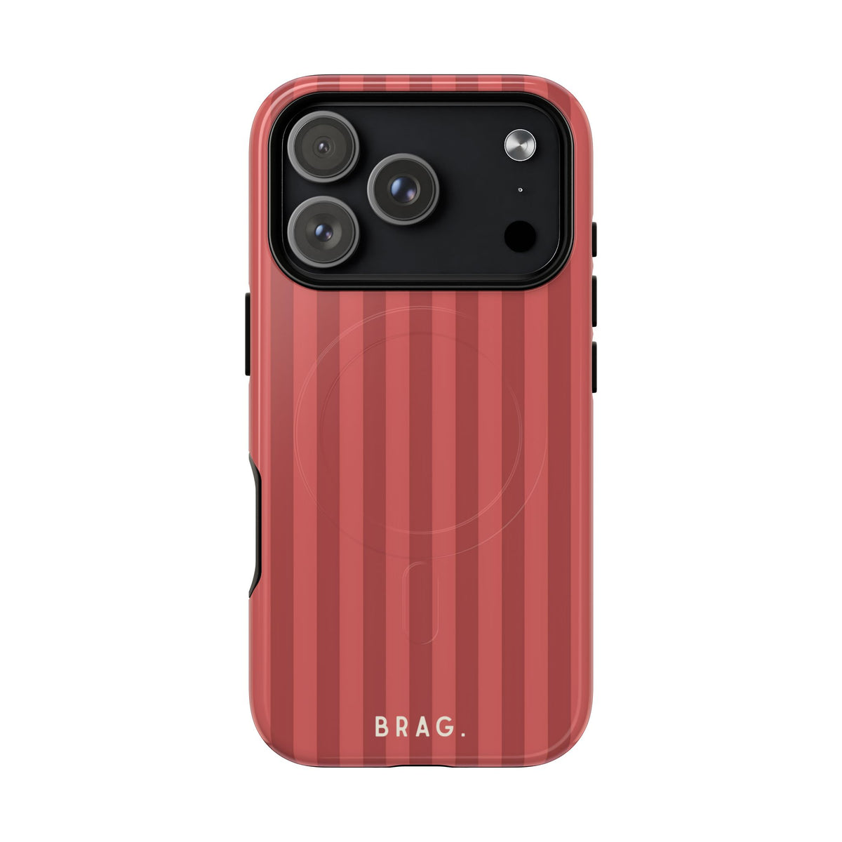 Sunset Stripe MagSafe Tough Phone Case — Magnetic Protective Cover