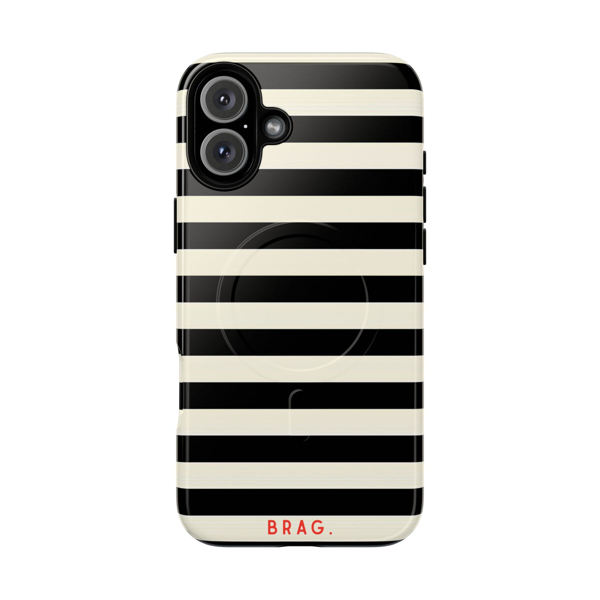 High Black MagSafe Tough Phone Case — Magnetic Protective Cover