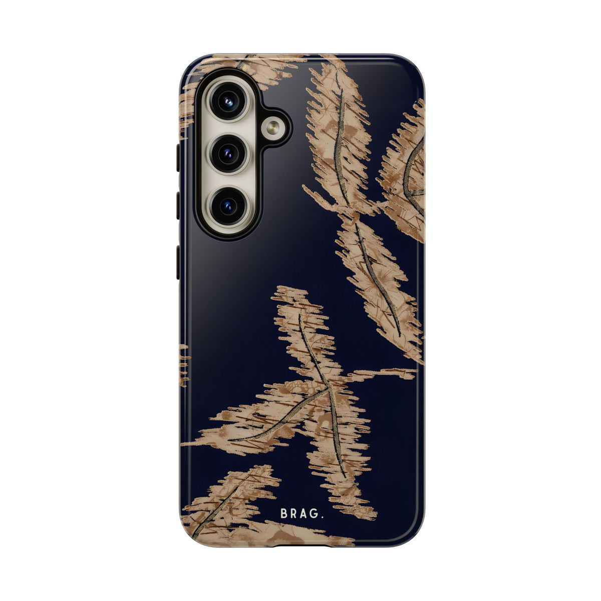 Golden Fern Tough Phone Case – Shockproof Protective iPhone Cover