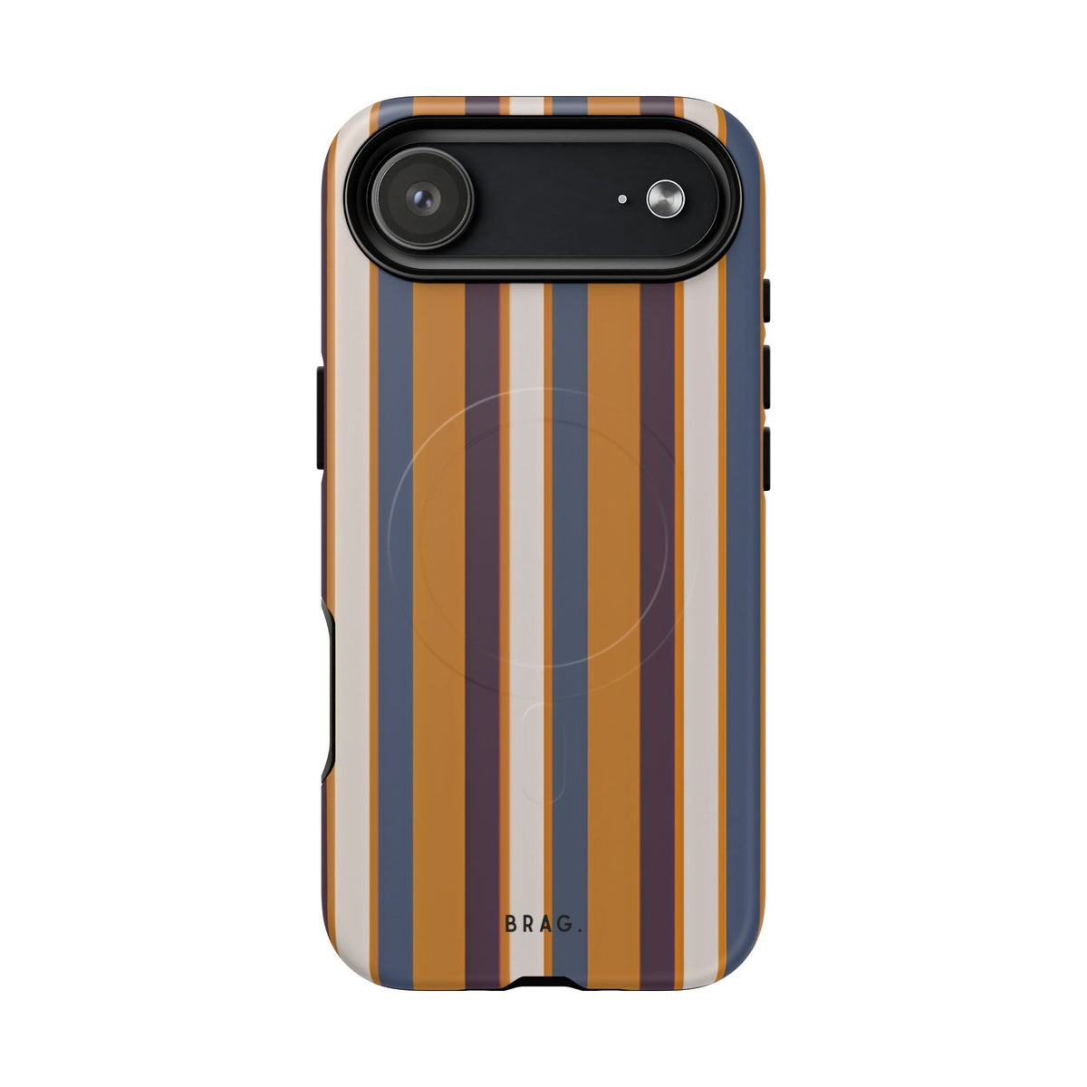 Sunset Stripe MagSafe Tough Phone Case — Magnetic Protective Cover