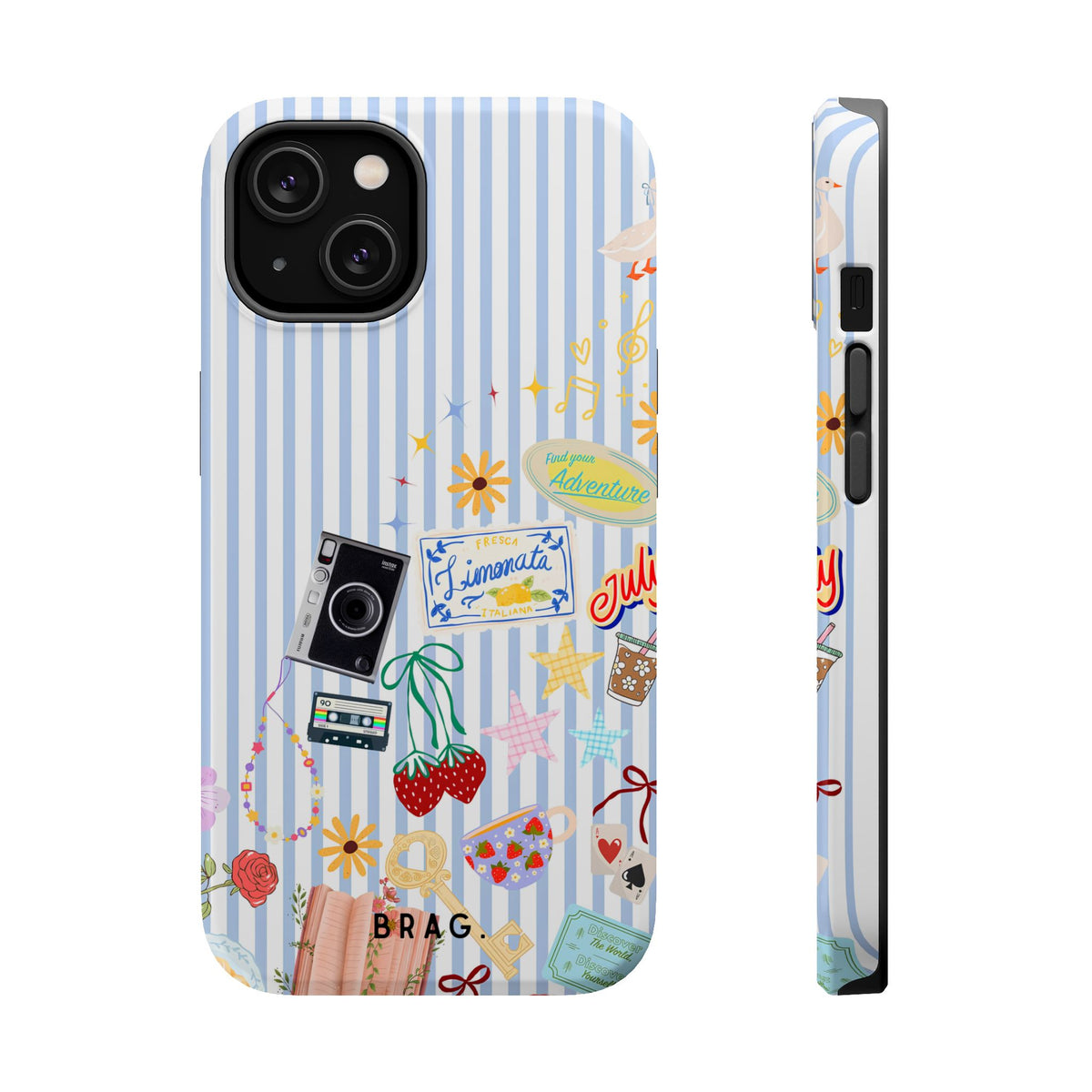 Travel Girl Magnetic Impact-Resistant Phone Case
