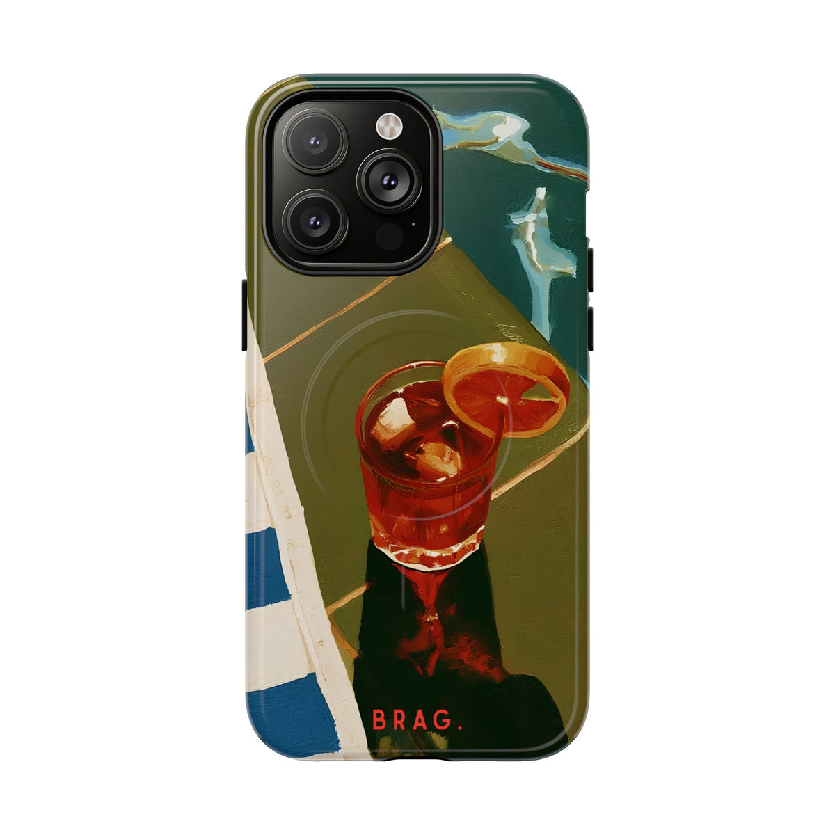 Aperol Hour MagSafe Tough Phone Case — Magnetic Protective Cover