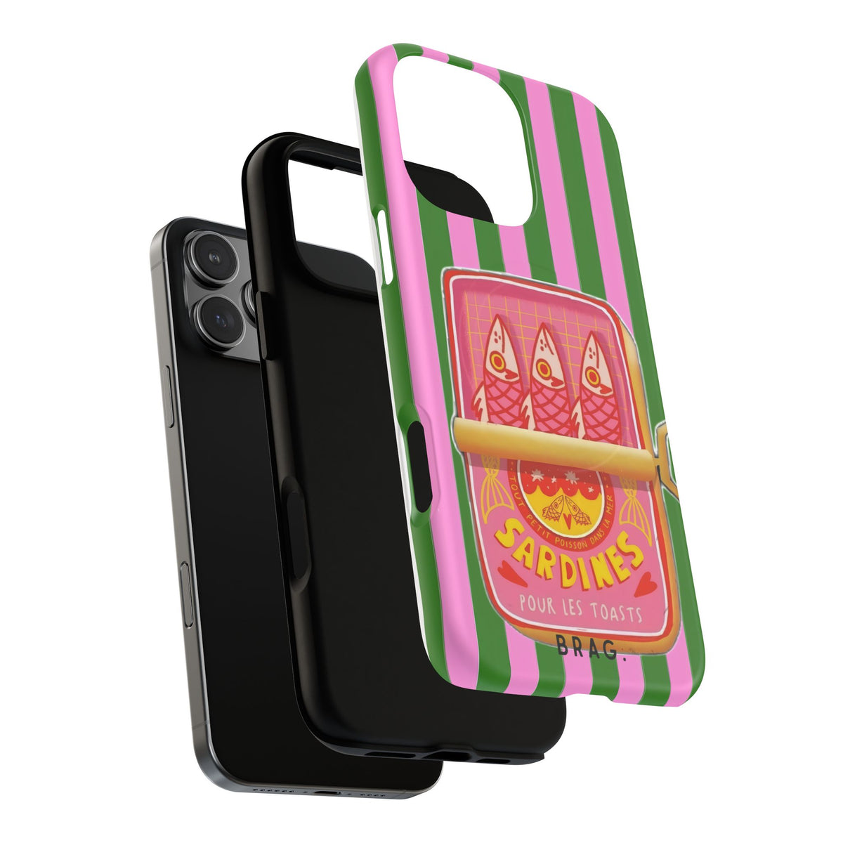 Tinned Pink MagSafe Tough Phone Case — Magnetic Protective Cover