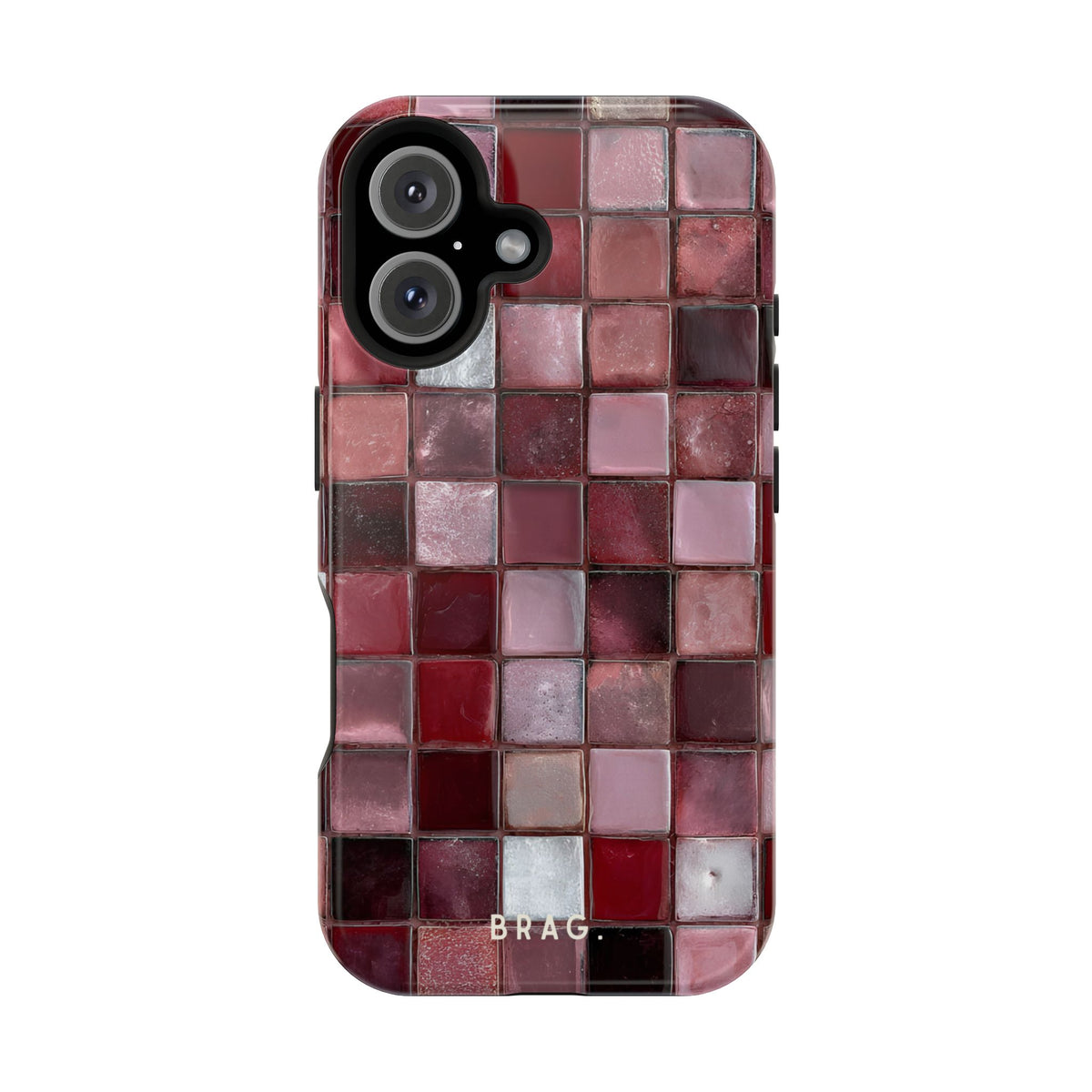 Cherry Tile Magnetic Impact-Resistant Phone Case