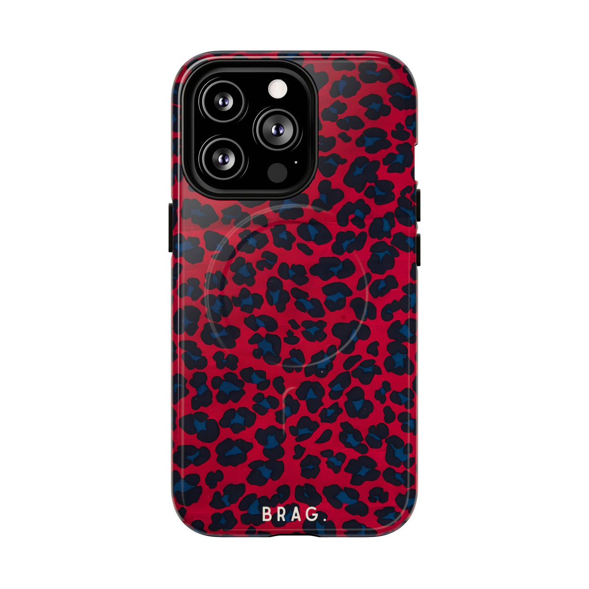 Red Panther MagSafe Tough Phone Case — Magnetic Protective Cover