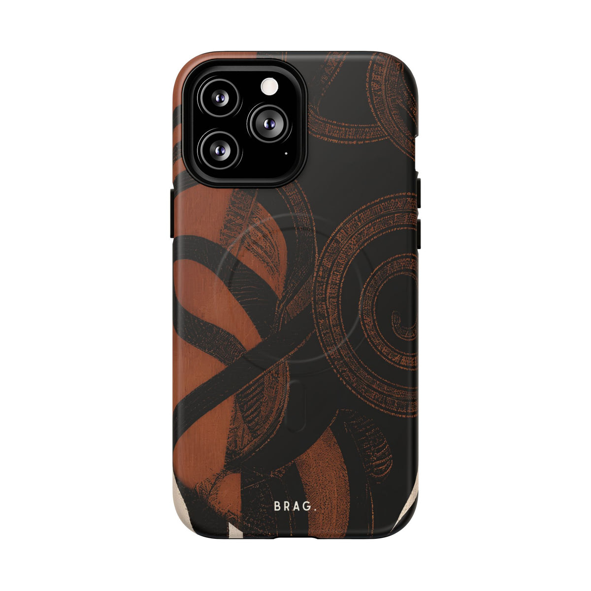 Mighnight Spiral MagSafe Tough Phone Case — Magnetic Protective Cover