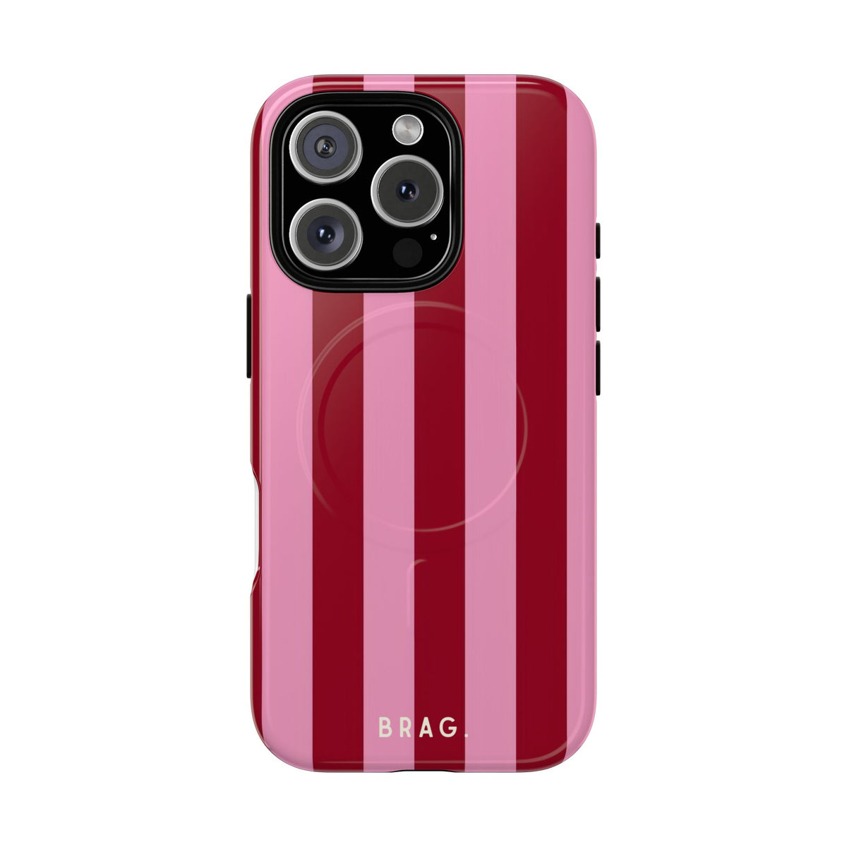 Candy Cane MagSafe Tough Phone Case — Magnetic Protective Cover