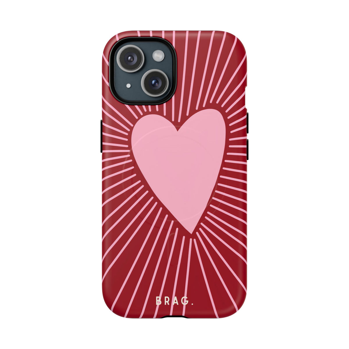 Heart Rush MagSafe Tough Phone Case — Magnetic Protective Cover