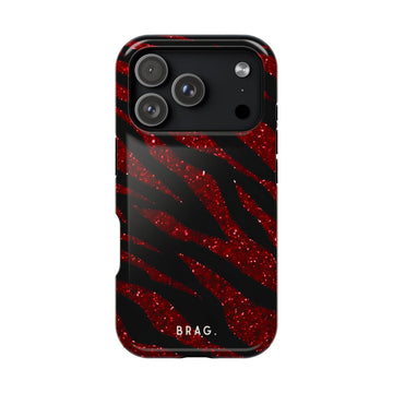Red Tiger Magnetic Impact-Resistant Phone Case