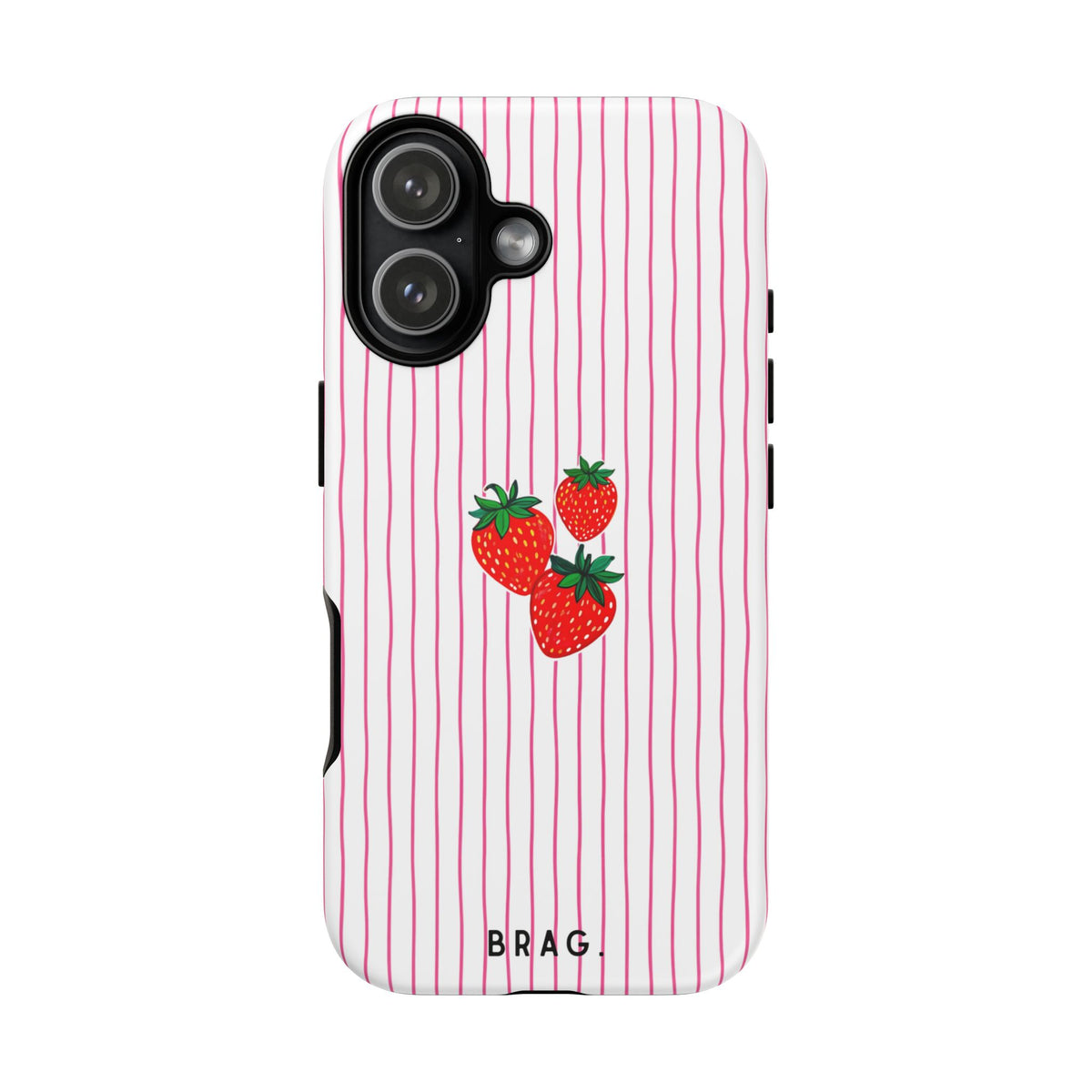 Berry Kiss Tough Phone Case – Shockproof Protective iPhone Cover