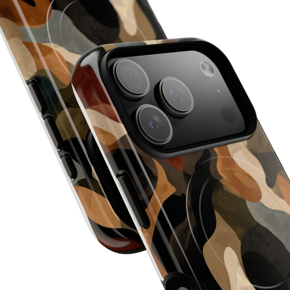 Desert Camo MagSafe Tough Phone Case — Magnetic Protective Cover