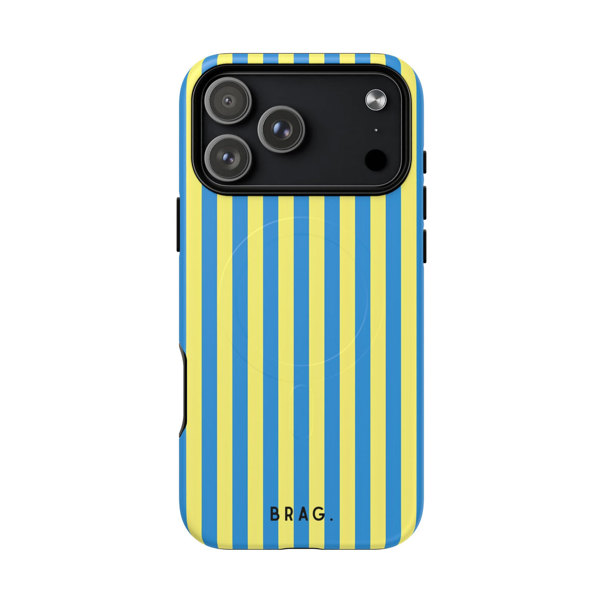 Capri Blue MagSafe Tough Phone Case — Magnetic Protective Cover