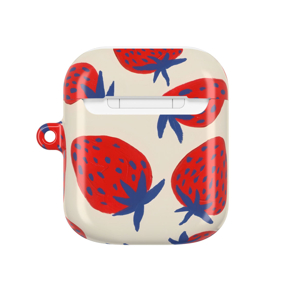 Strawberry Field AirPod Case – Slim Protective Charging Case