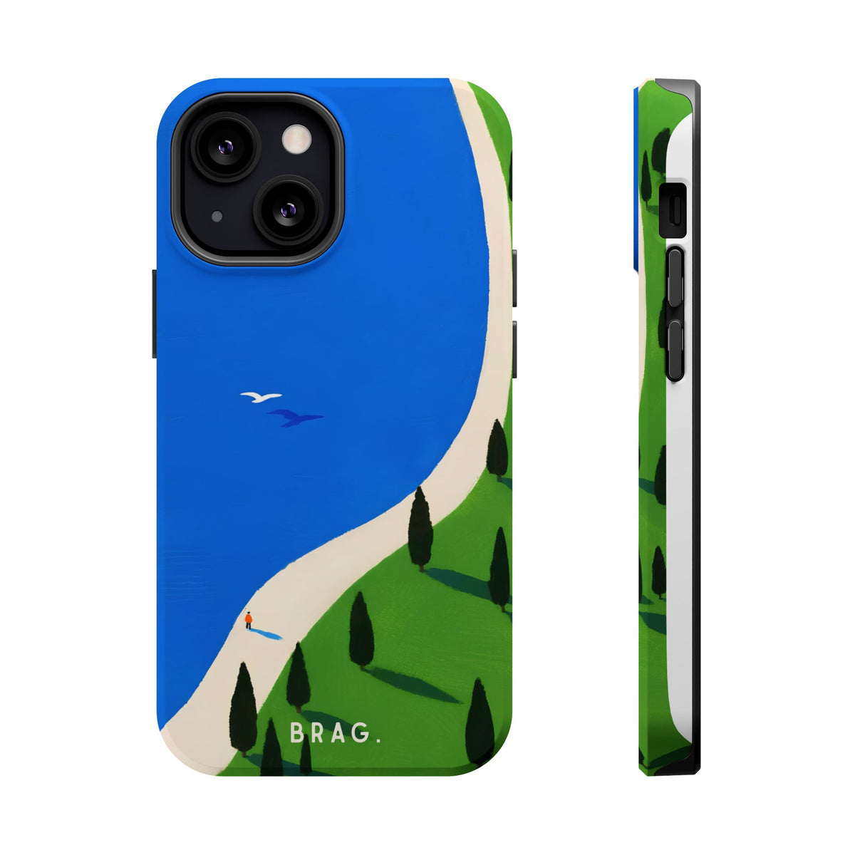 Blue Escape Magnetic Impact-Resistant Phone Case