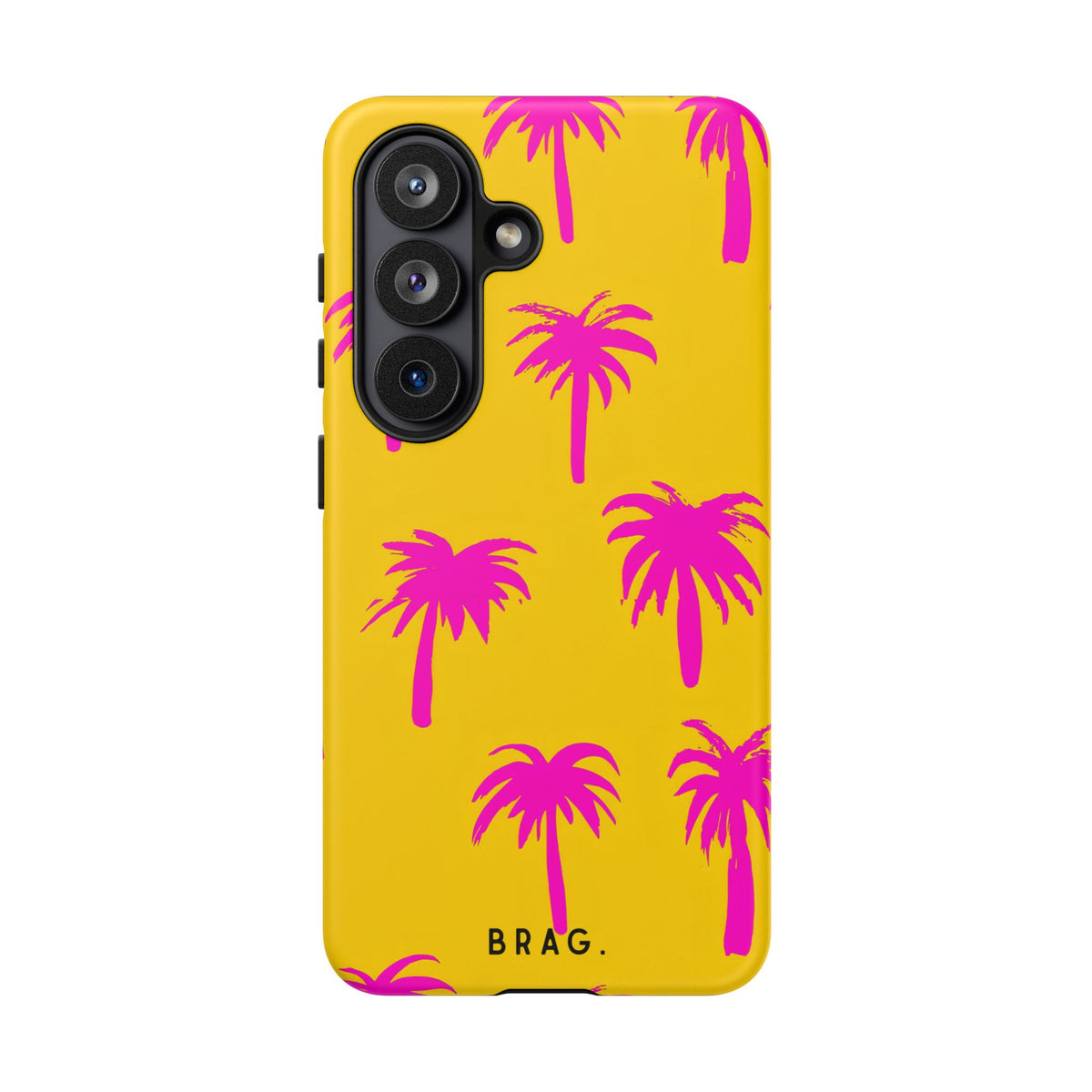 Pink Palms Tough Phone Case – Shockproof Protective iPhone Cover
