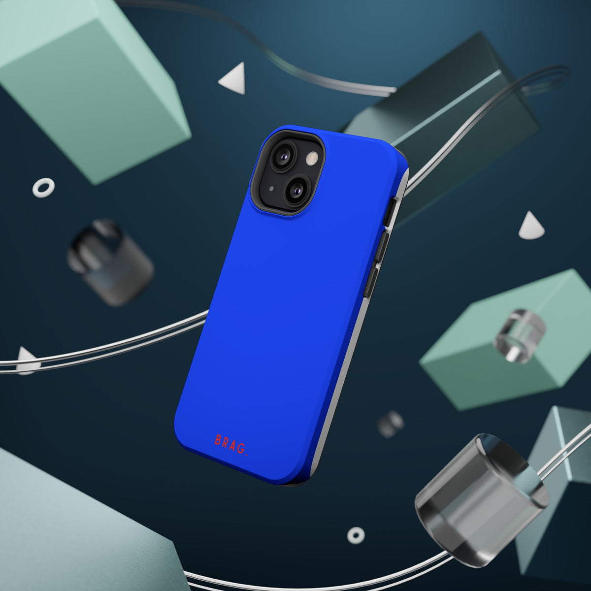 Brag Blue Magnetic Impact-Resistant Phone Case