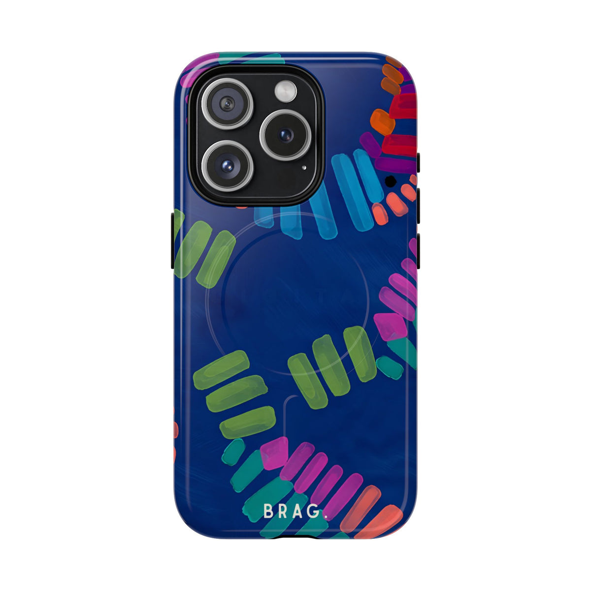 Blue Palm MagSafe Tough Phone Case — Magnetic Protective Cover