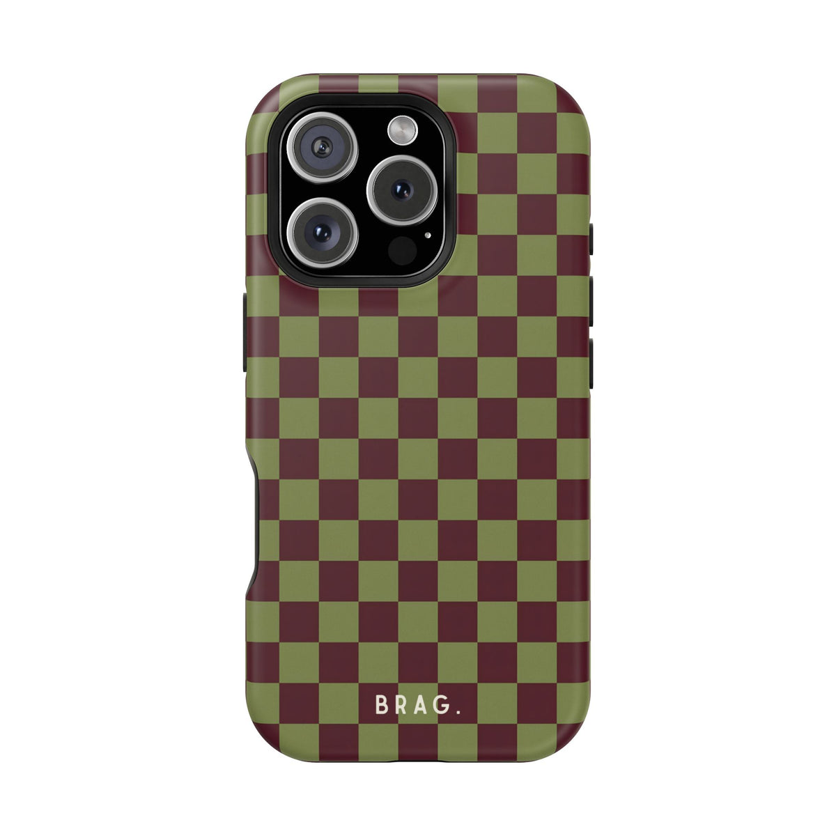 Lucky Check Magnetic Impact-Resistant Phone Case