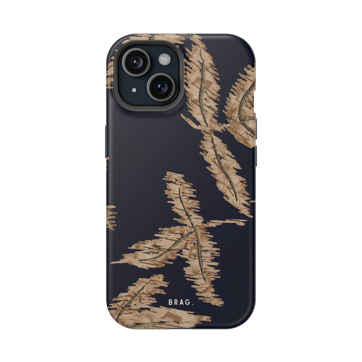 Golden Fern Magnetic Impact-Resistant Phone Case