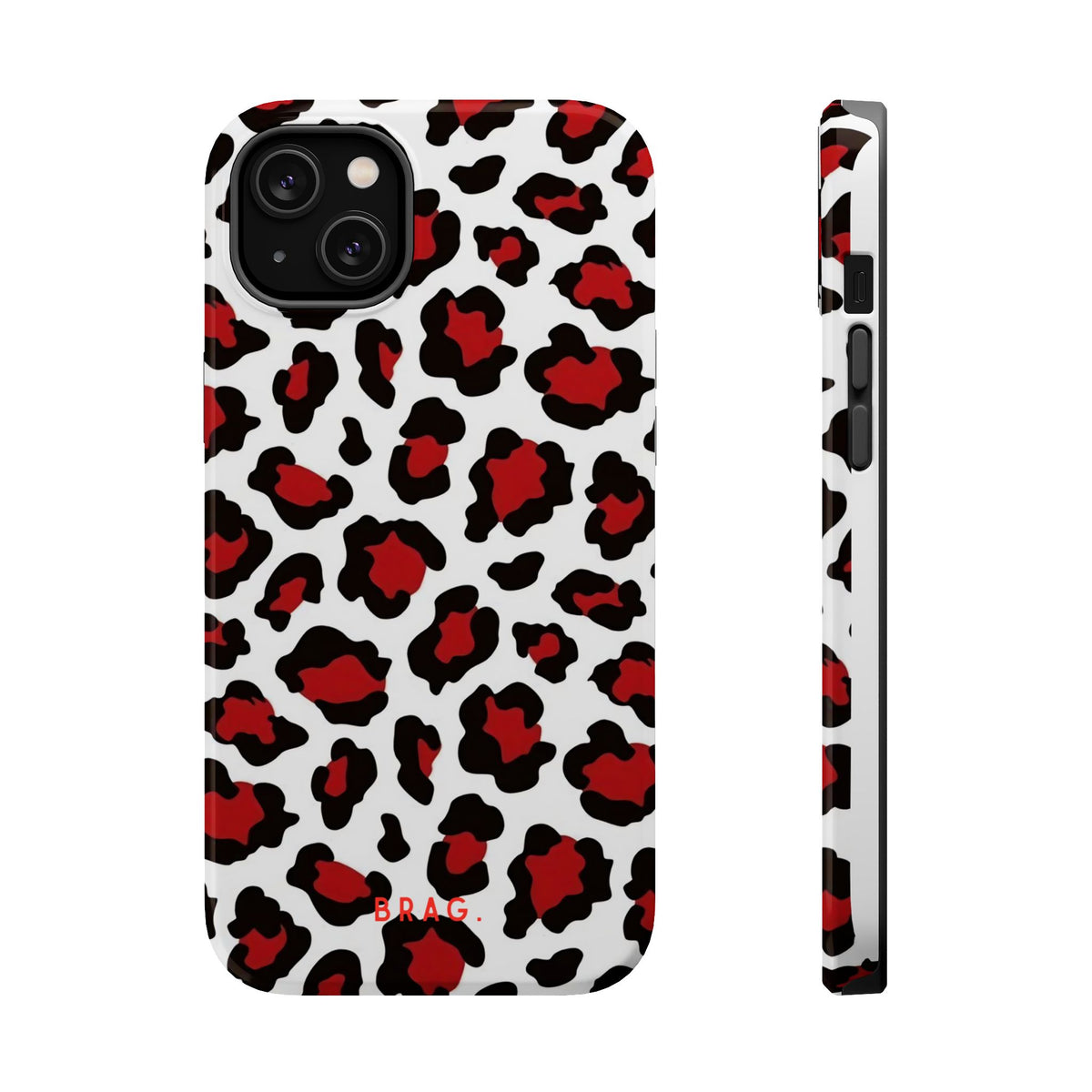 Leopard Kiss Magnetic Impact-Resistant Phone Case