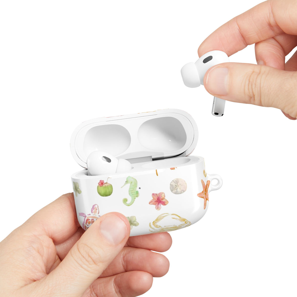 At The Beach AirPod Case – Slim Protective Charging Case