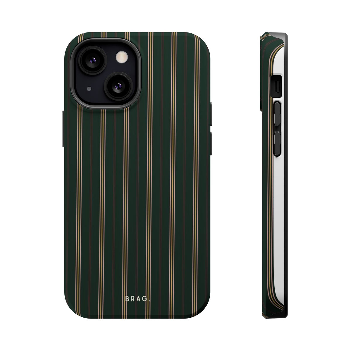 Vintage Pinstripe Magnetic Impact-Resistant Phone Case