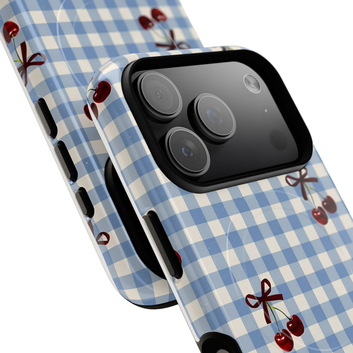 Cherry Picnic MagSafe Tough Phone Case — Magnetic Protective Cover