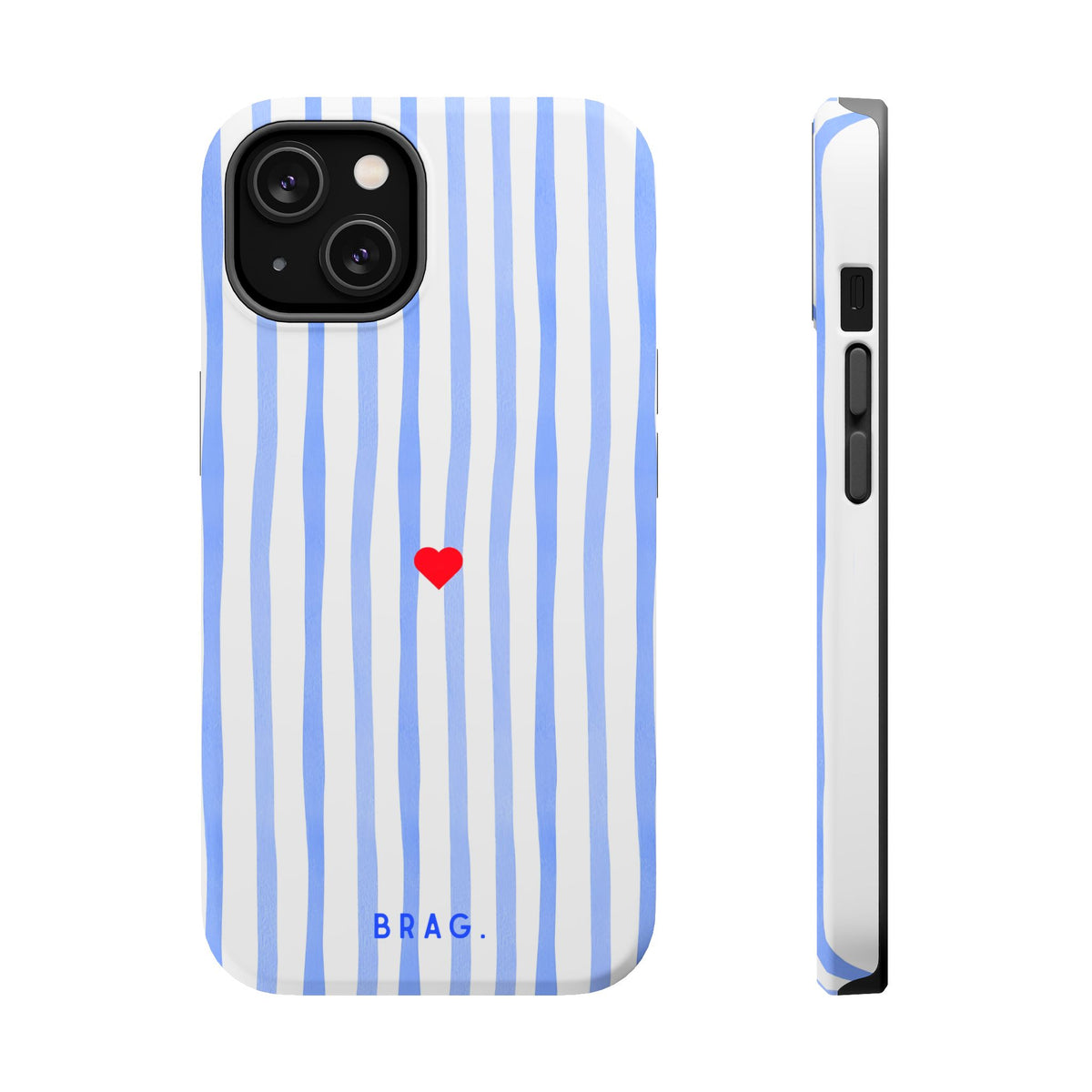 Blue Heart Magnetic Impact-Resistant Phone Case