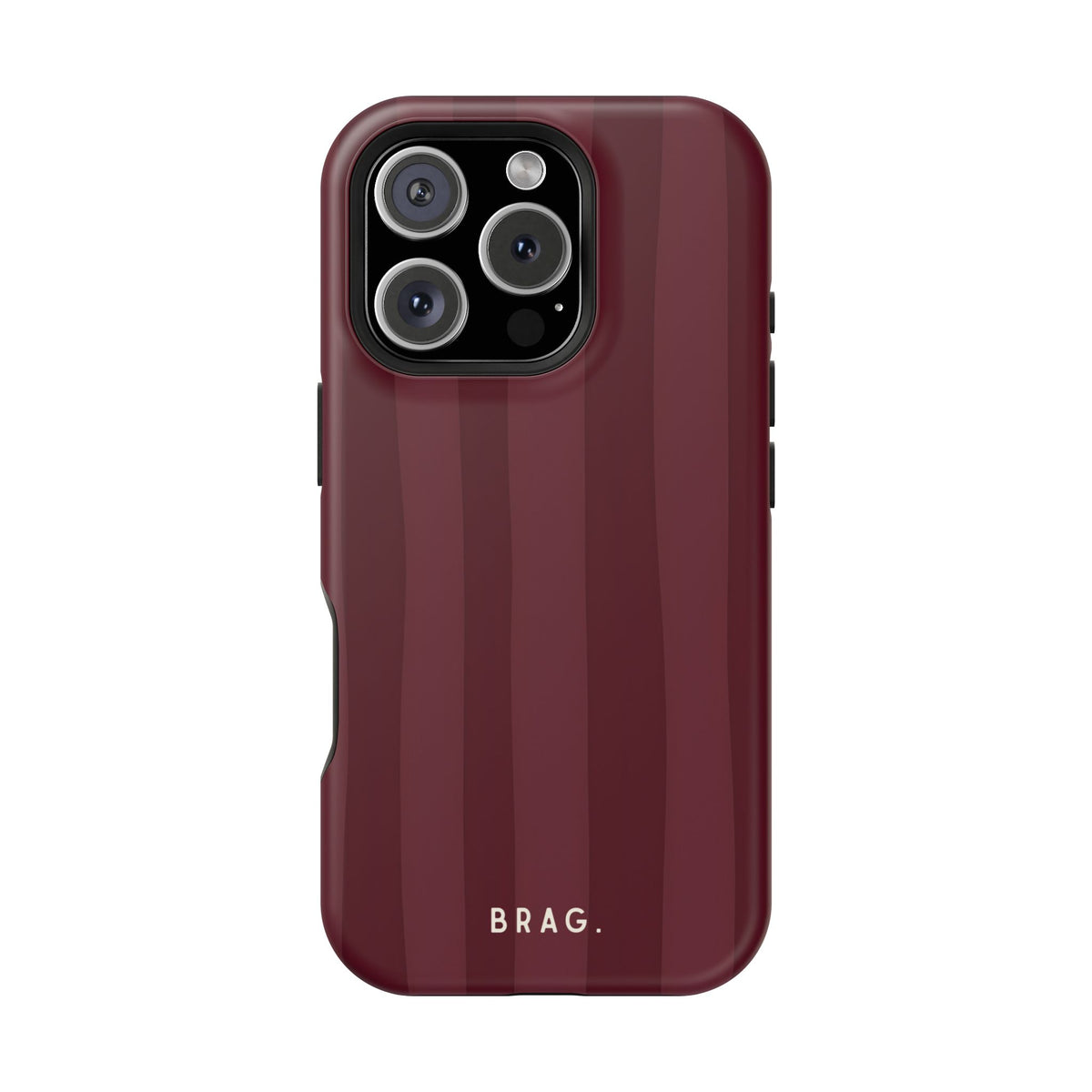 Dark Cherry Magnetic Impact-Resistant Phone Case
