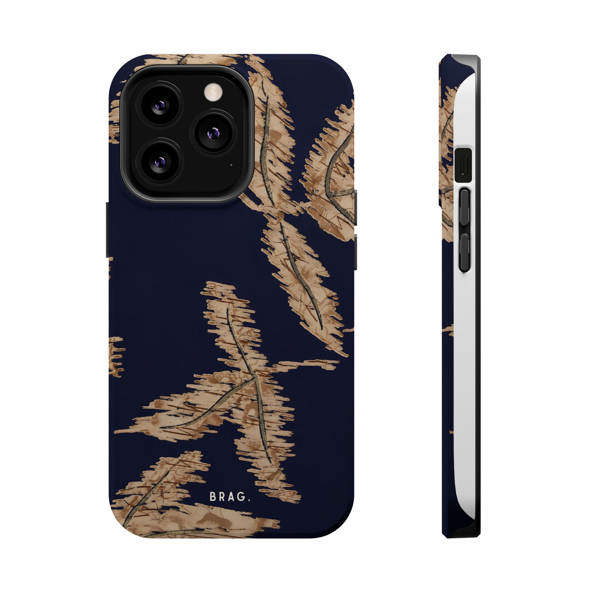 Golden Fern Magnetic Impact-Resistant Phone Case