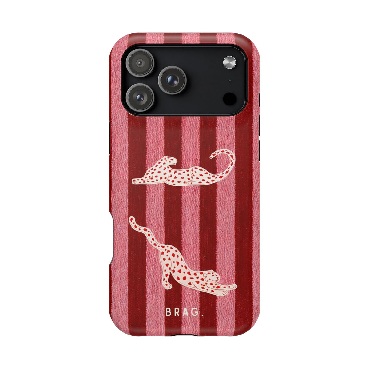 Pink Safari Magnetic Impact-Resistant Phone Case